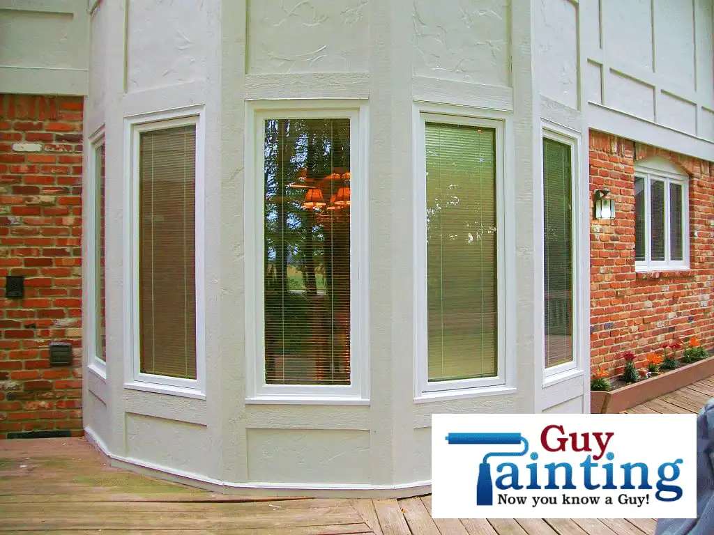 Restored wood window sash and trim on an Indianapolis home