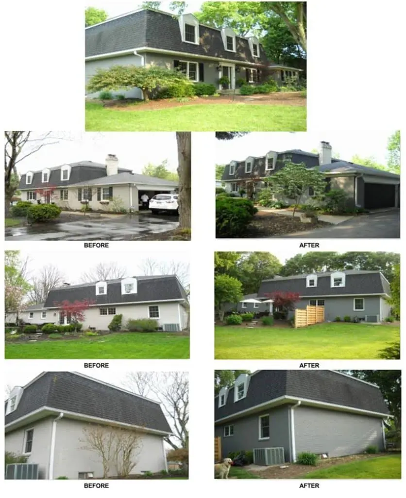 Before and After Painting Project Images